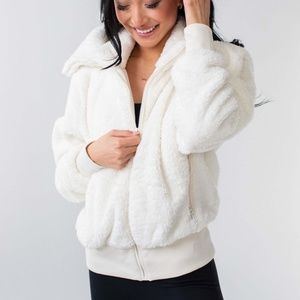 Amy Full Zip Sherpa